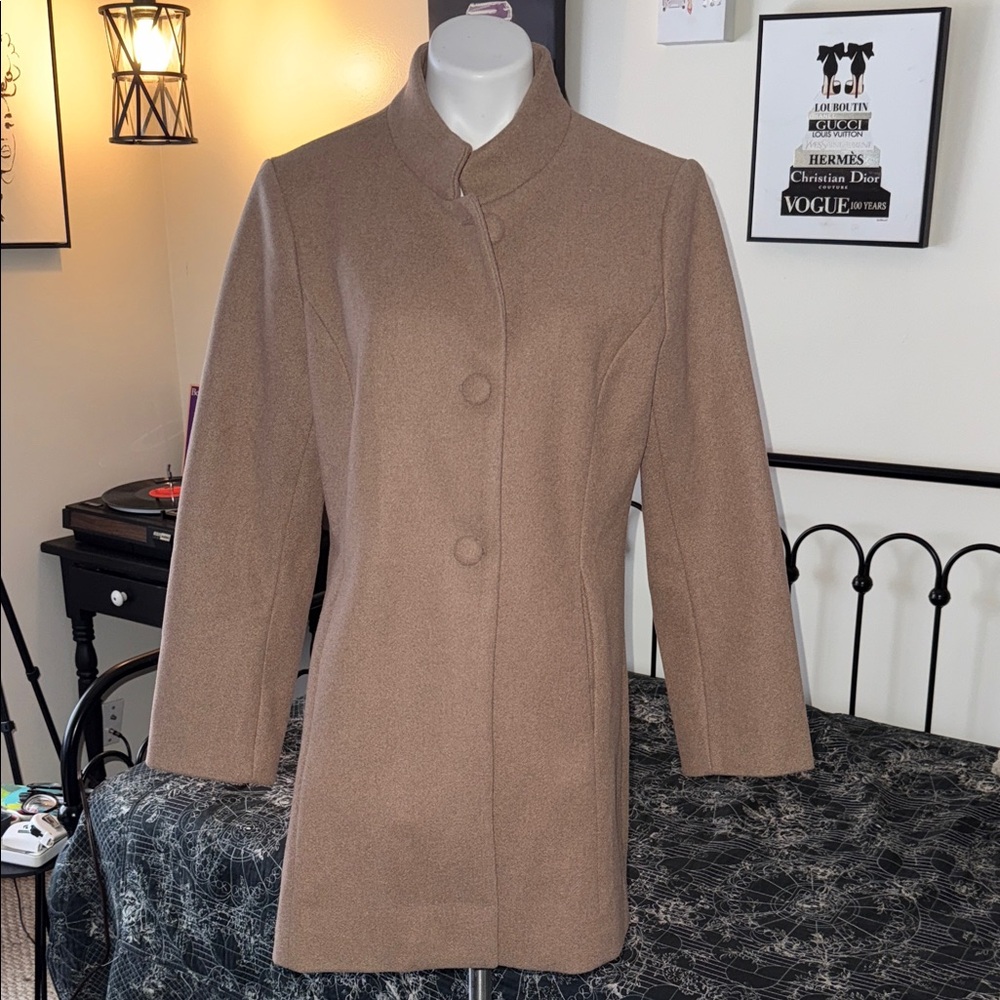 Allegra K Women's Brown Trench Coat